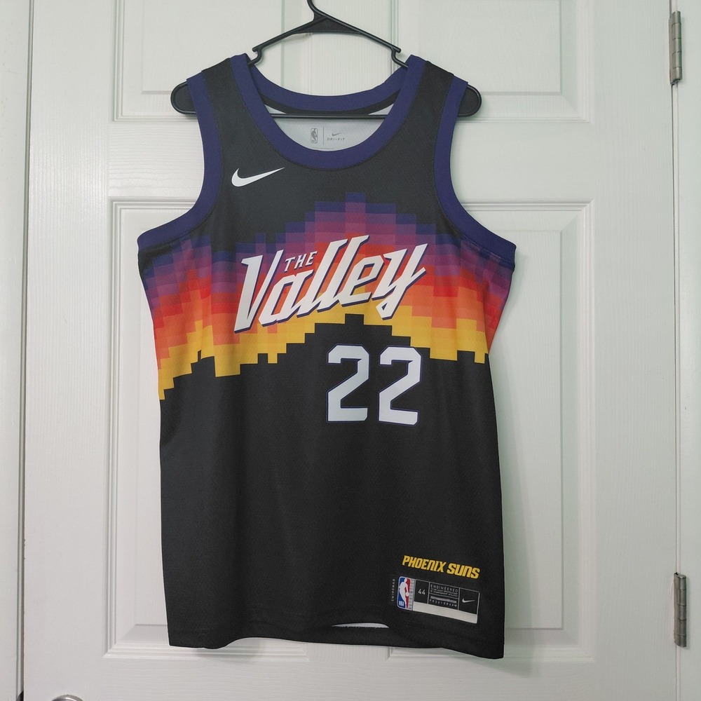 Nike Phoenix Suns Deandre Ayton 22 The Valley City Edition Jersey Mens M